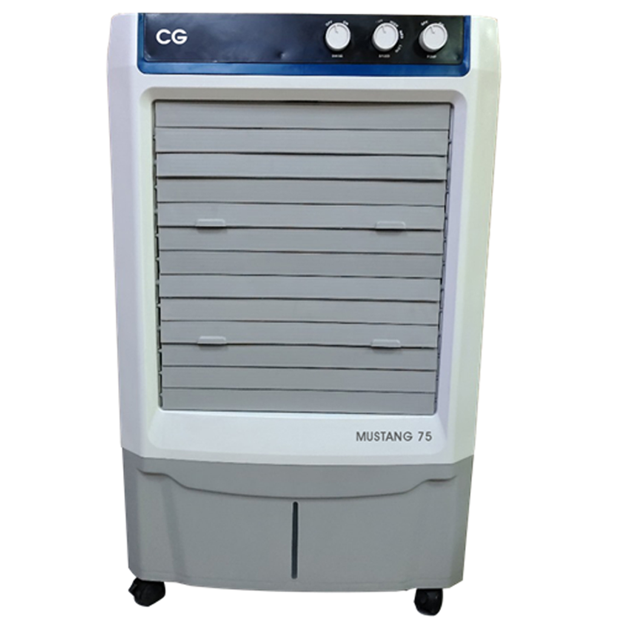 CG 75 Liter Desert Air Cooler (CGMUSTANG 75) model CGMUSTANG 75 front view - GharOne Nepal